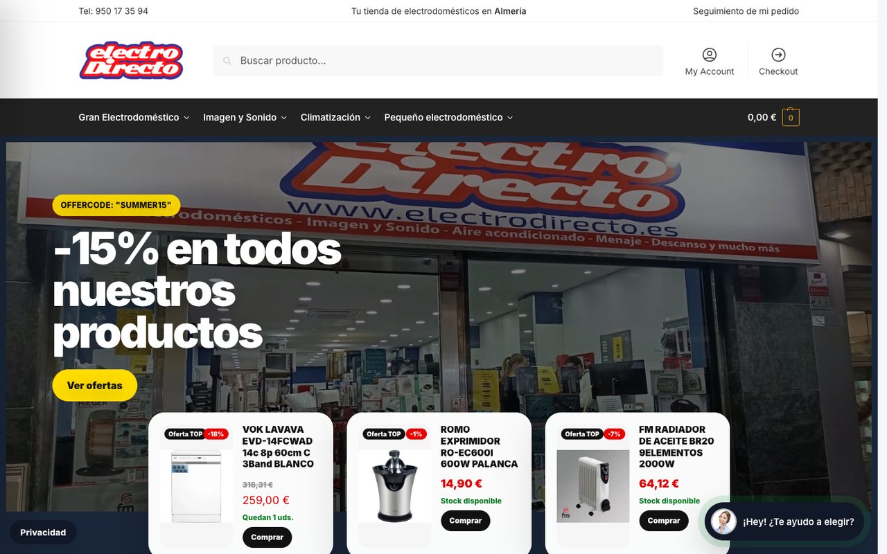 Web de Electrodirecto